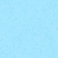 Beautiful seamless background with blue flowers