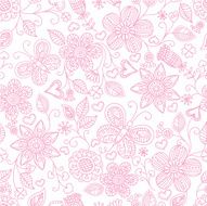 Floral Pattern N295