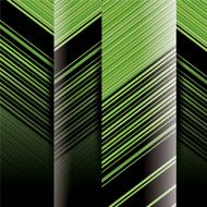 Black and green background