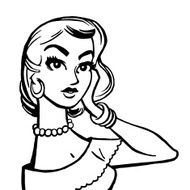 Portrait of Sexy Woman N2