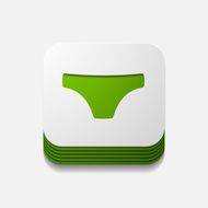 square button trunks N26