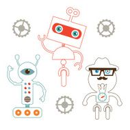 Robots characters designs