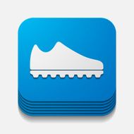 square button sneakers N32