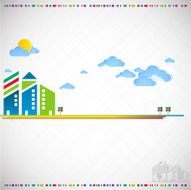 Abstract city background N2