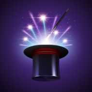 Magic Hat Background