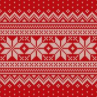 Seamless knitted pattern Wool Sweater Design