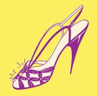 Fancy High Heel Shoe N3
