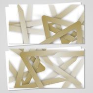 Vector business-card set for your design N57
