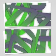 Vector business-card set for your design N60