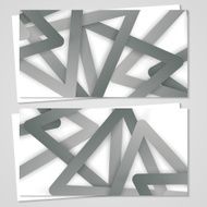 Vector business-card set for your design N62