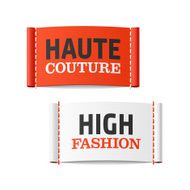 Haute Couture and High Fashion clothing labels