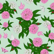 Seamless Floral Pattern N660