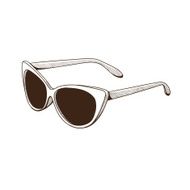 Sunglasses isolated on white