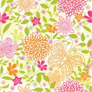 Floral Pattern N309