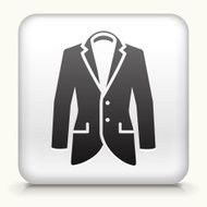 Square Button with Tuxedo interface icon