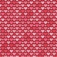 Romantic seamless pattern with hearts Vector illustration Background N9