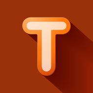 Volume icons alphabet T N5