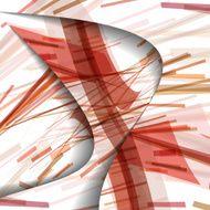 Abstract pattern of lines N75
