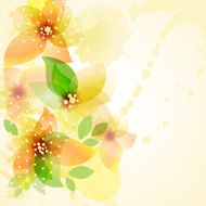 Wedding flower background