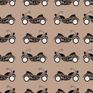 Seamless texture motorcycles