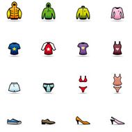 Icon Set Clothes