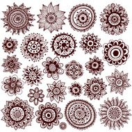 Set of beautiful ornaments N2