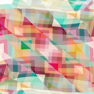 abstract colorful triangle pattern background