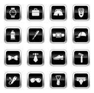 Supergloss Black Icons - Man&#039;s Accessories