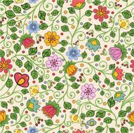 Floral Pattern N316