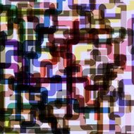 abstract colorful transparency pipe pattern background