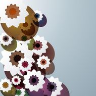 abstract color floral pattern background N7