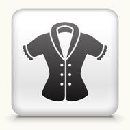 Square Button with Shirt N2