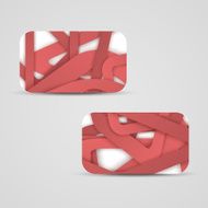Vector business-card set for your design N63