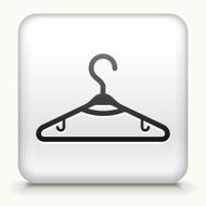 Square Button with Dress Hanger