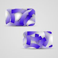 Vector business-card set for your design N67