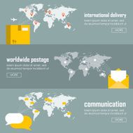 Web vector illustration infographic template set