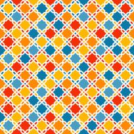 Colorful arabic pattern N4