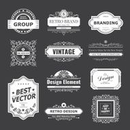 Monogram luxury logo N7