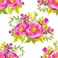 Seamless floral background N178