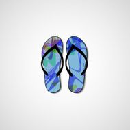 Abstract illustration on flip flops N154