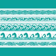 The Frames of Chinese Style(Water patterns)