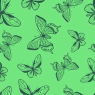 Butterflies Seamless Pattern N7