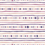 Seamless abstract background of dots and strips