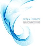 wave line abstract Vector illustration N5
