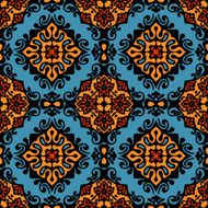 abstract floral seamless vector
