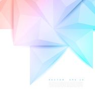 Vector background abstract polygon triangle N80