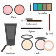 Cosmetics for a make-up set 2