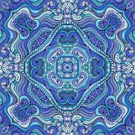 Abstract vector decorative ethnic seamless pattern N20
