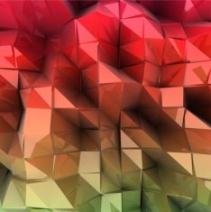 Abstract colourful combination of triangle Vector