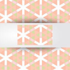 Vector geometric seamless pattern N2